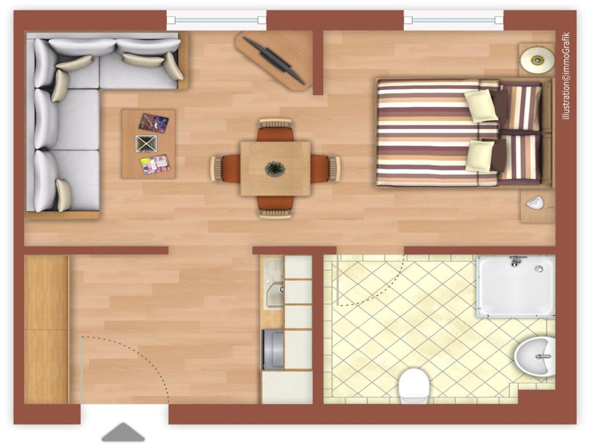 Alpenlodge, Ferienwohnung 6 蒂尔塞 外观 照片